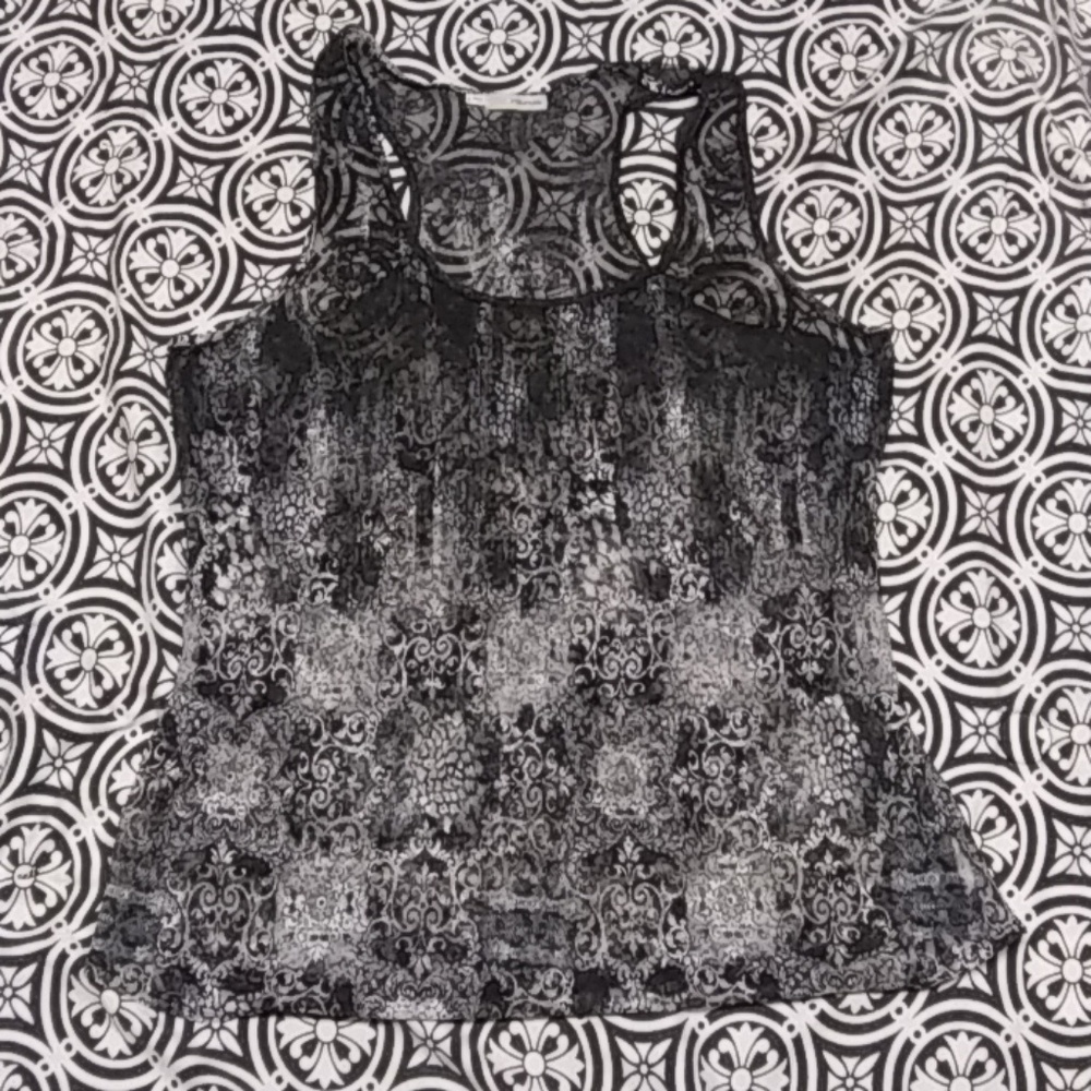 Sheer Maurices Tank Top